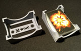 X-Wing Miniatures Damage Deck Holder (optional Lid)