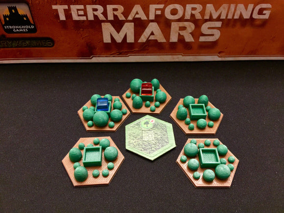 Terraforming Mars Greenery Tiles (5)
