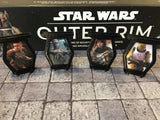 Star Wars Outer Rim Player Stands (set of 4)