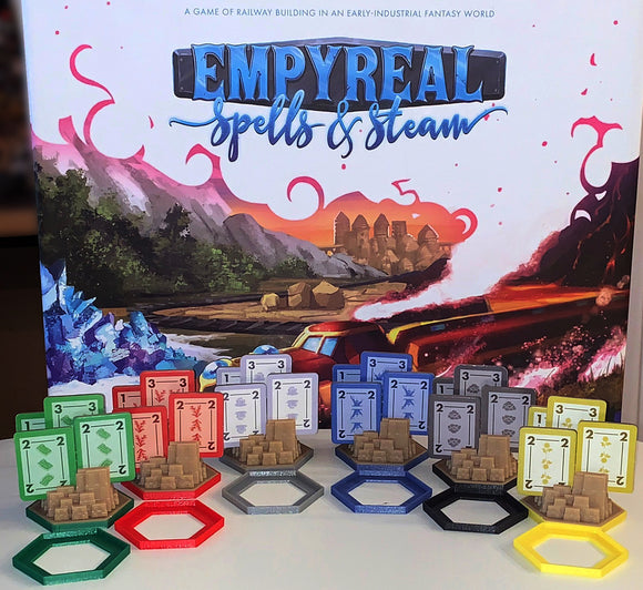 Empyreal: Spells & Steam City Bases (set of 12)