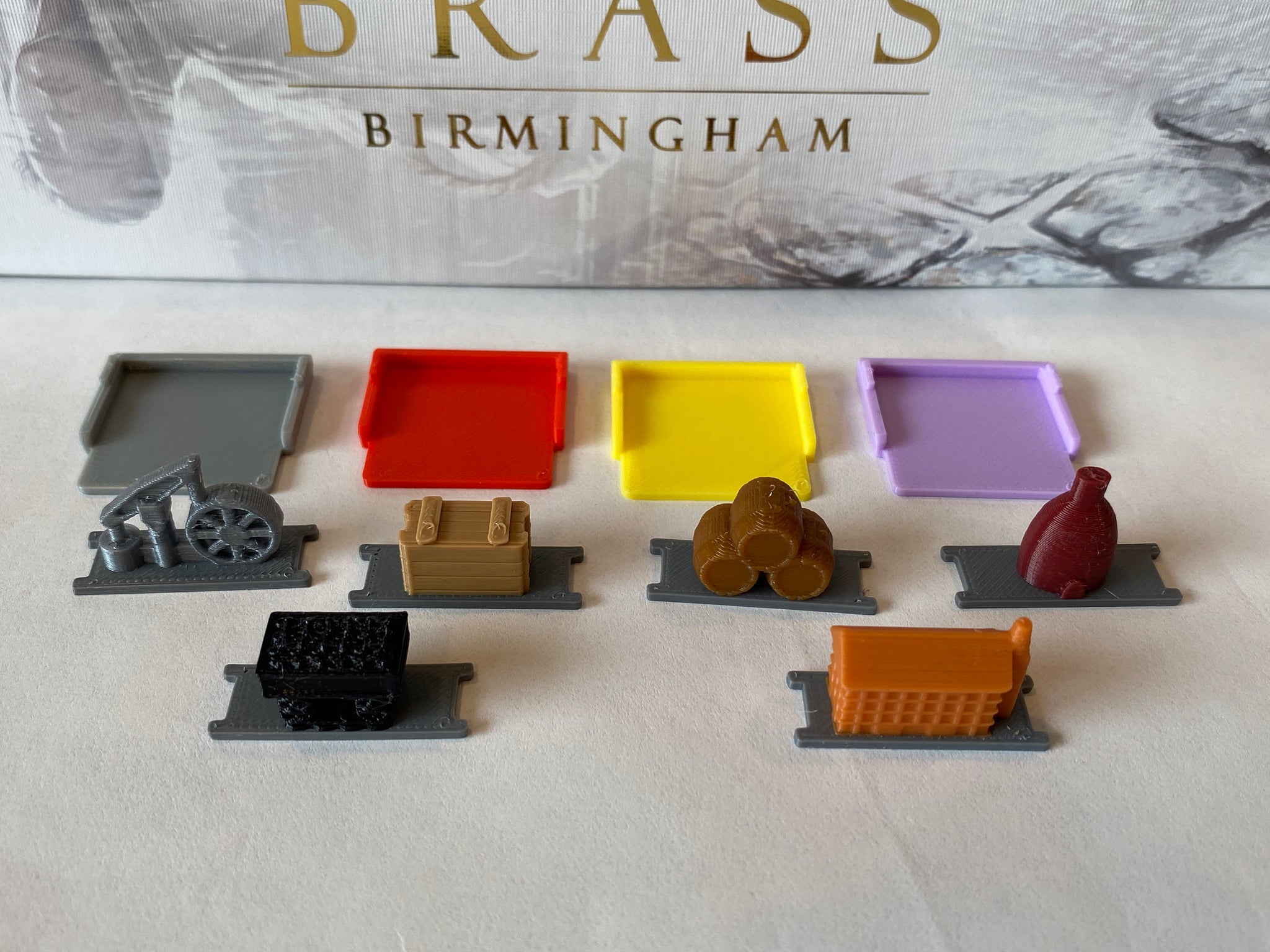 Brass: Birmingham Player Tokens – BGHQ
