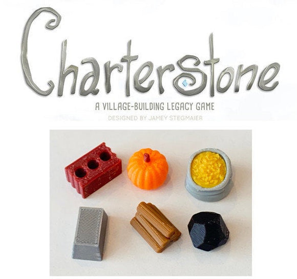Charterstone Resource Tokens (72 tokens)
