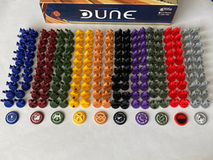 Dune Player Tokens (136 tokens)